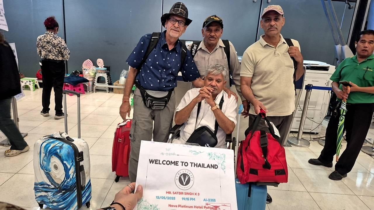 City skyline at night